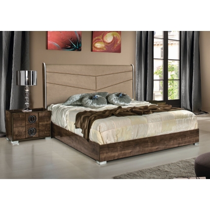 Modrest Athen Modern Italian Bed Brown Bed 70831A|70832A VGACATHENOO-BED