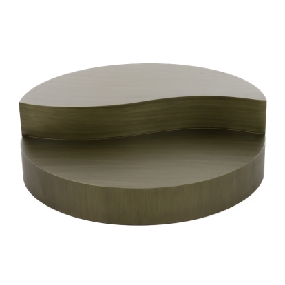 Modrest Avocet Modern Grey Coffee Table Grey Coffee Table 77710 VGODLZ-240C-CT