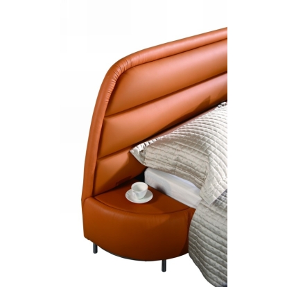 B803R Modern Eco-Leather Bed Orange Bed DISCONTINUED VGEVBB803R