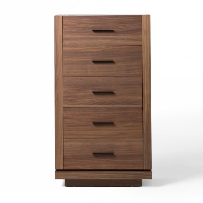 LA Furniture Bailey- Modern Walnut Chest VGHB-EM112W-W Contemporary Style by Vig Furnitrue Number 80314 Catch Home Goods