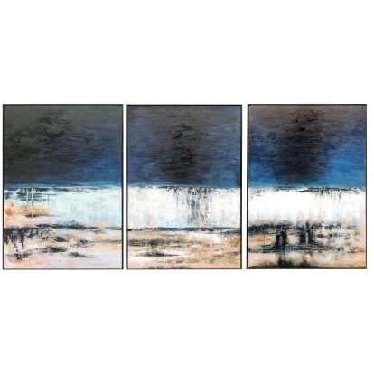 Modrest Bare Freedom Acrylic Painting Blue Painting 79505 VGSHVIG21006