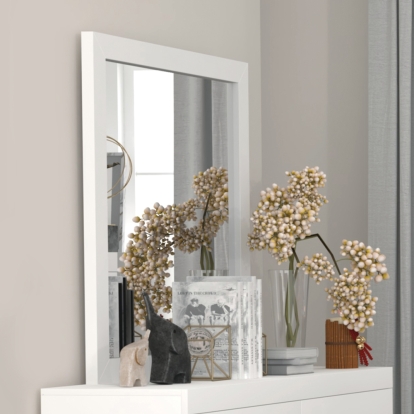 ACME Casilda White Mirror Model BD00646