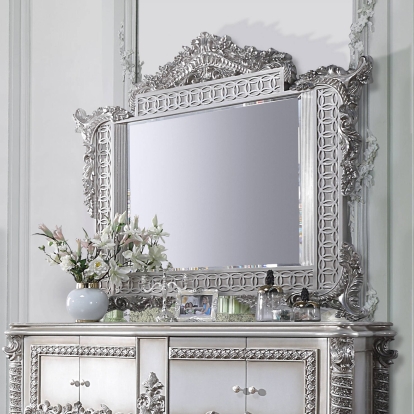ACME Valkyrie Antique Platinum Mirror Model BD00685