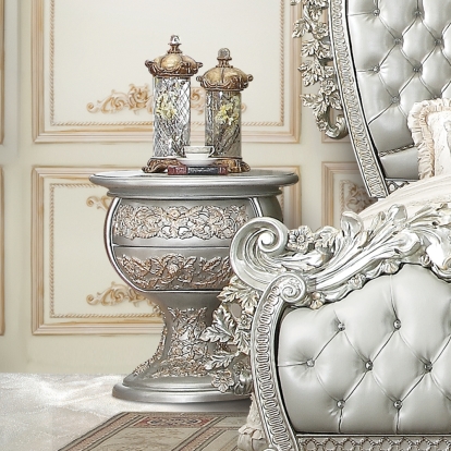 ACME Sandoval Champagne Nightstand Model BD01488