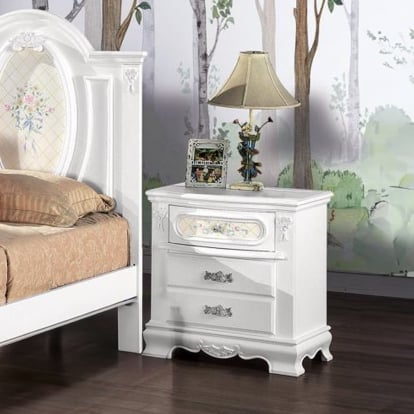 Acme Flora Nightstand Model BD01639