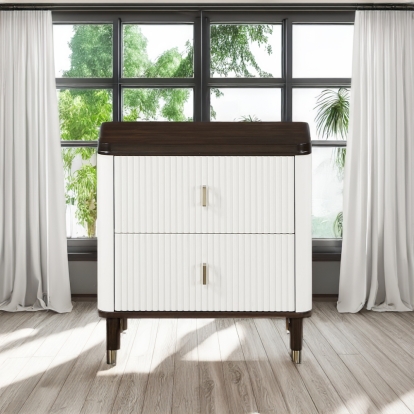 Acme Carena Nightstand with USB Model BD02028