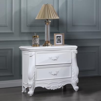 ACME Latisha White Nightstand Model BD02255