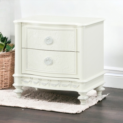 ACME Dorothy Ivory Nightstand with 2 Drawers Model BD02266