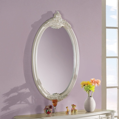 ACME Pearl Pearl White Mirror Model BD02434