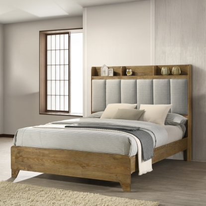 Acme Garcia Eastern King Bed with USB Model BD04861EK