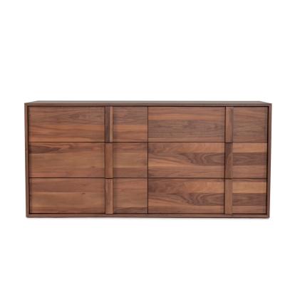 LA Furniture Berlin Modern Walnut Dresser VGMABR-92-DRS Contemporary Style by Vig Furnitrue Number 77117|77117A Catch Home Goods