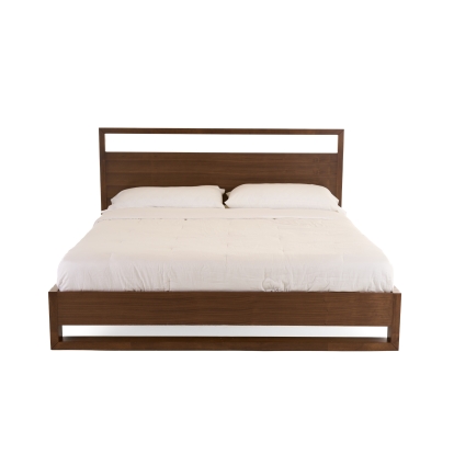 Nova Domus Berlin Modern Walnut Bed Walnut Bed 77114|77115|77115A|78018 VGMABR-92
