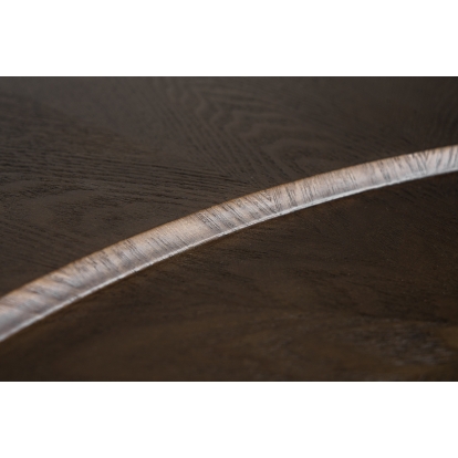 Modrest Beulah Modern Free Form Dark Ash Coffee Table Brown Coffee Table 81611 VGOD-LZ-319C-COF