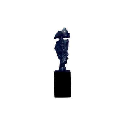 Modrest Black Mask Sculpture Black Sculpture 79707 VGTH-DS-076
