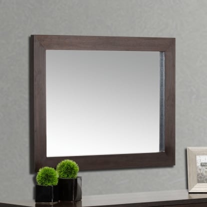 LA Furniture Bravo Modern Wenge Mirror VGDEB1030-WNG Contemporary Style by Vig Furnitrue Number 16639 Catch Home Goods