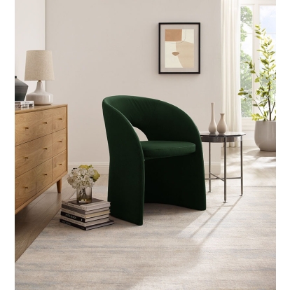 LA Furniture Brea Modern Green Fabric Dining Chair VGEU-MC-9708CH-A-G-DC Contemporary Style by Vig Furnitrue Number 79946 Catch Home Goods