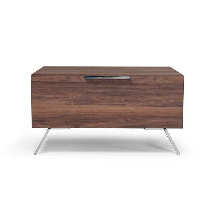 Nova Domus Brooklyn Italian Modern Walnut Nightstand Walnut Nightstand 75999 VGACBROOKLYN-NS
