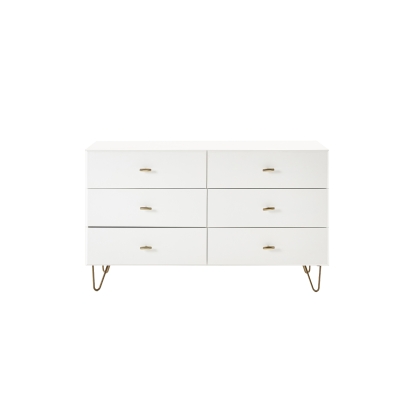 Modrest Bryan Modern White Dresser White Dresser 76323 VGMABR-82-WHT-DRS