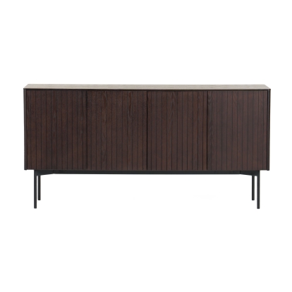 Modrest Calhoun Modern Smoked Ash Buffet Brown Buffet 78381 VGDWJ9736-ASH-BUF