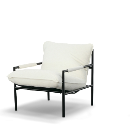 Modrest Calumet Modern White Accent Chair White Accent Chair 79822 VGFH-359616-WB-DC