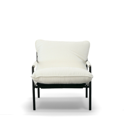 Modrest Calumet Modern White Accent Chair White Accent Chair 79822 VGFH-359616-WB-DC