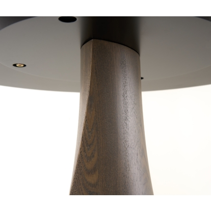 Modrest Calvary Mid-Century Modern Ceramic + Grey Ash Bar Table Grey Bar Table 81591 VGCS-BT-22100