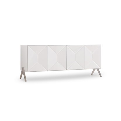 Modrest Candid Modern White Buffet White Buffet 72665 VGVCG1109