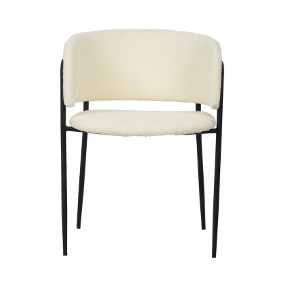 Modrest Chilton Modern Off White Dining Chair Set of 2 White Dining Chair 79825Z VGFH-0129152-WB-DC
