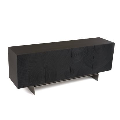 Lamod Cirque Modern Black Ash Buffet Black Buffet 81577A VGVC-G2368
