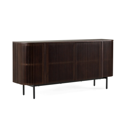 Modrest Clifton Modern Smoked Ash Buffet Brown Buffet 82607 VGDW-DW1010-SMK