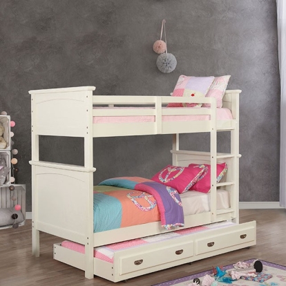 Furniture Of America Marci Transitional White Trundle Model CM-BK630WH-TR