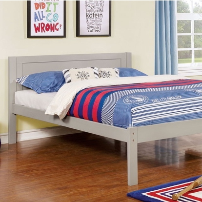 Furniture Of America Annemarie Transitional Gray Bunk Bed Model CM-BK965GY