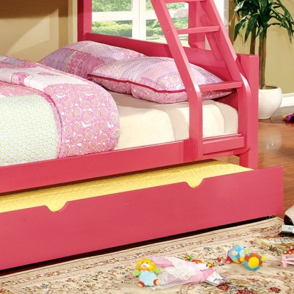 Furniture Of America Omnus Transitional Pink Trundle Model CM-TR452-PK