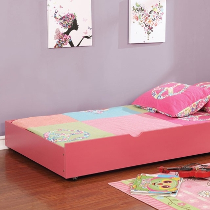 Furniture Of America Grano Transitional Pink Trundle Model CM-TR453-PK