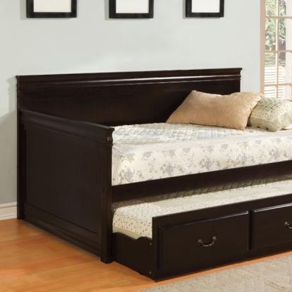 Furniture Of America Sahara Traditional Espresso Daybed W- Trundle Model CM1637EX-BED