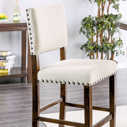 Furniture Of America Glenbrook Industrial Brown Cherry Side Chair (2/Ctn) Model CM3018PC-2PK