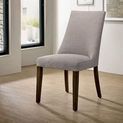 Furniture Of America Woodworth Rustic Walnut Padded Side Chair (2/Ctn) Model CM3114SC-2PK