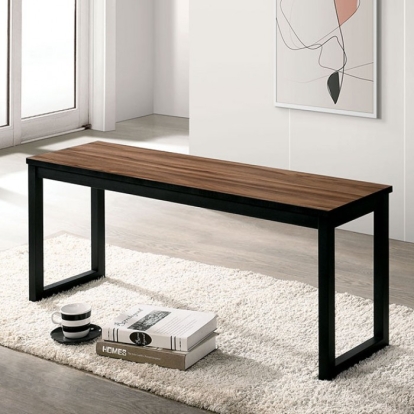 Furniture Of America Tripoli Industrial Walnut-Black 3 Pc. Dining Set Model CM3202BR-T-3PK