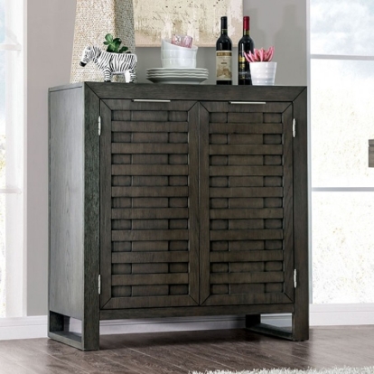 Furniture Of America Leeds Rustic Gray Dining Table Model CM3387T-TABLE