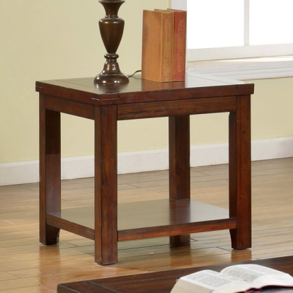 Furniture Of America Estell Transitional Dark Cherry End Table Model CM4107E