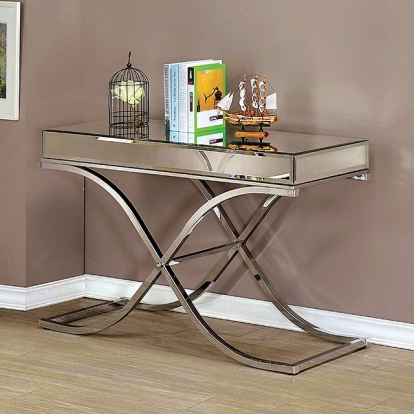 Furniture Of America Sundance Contemporary Chrome Sofa Table Model CM4230CRM-S