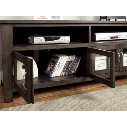 Furniture Of America Alma Transitional Gray 60" Tv Stand Model CM5903-TV-60