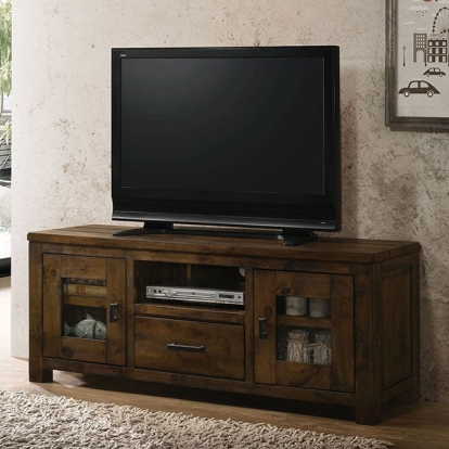 Furniture Of America Carole Industrial Rustic Oak Tv Stand Model CM5910-TV