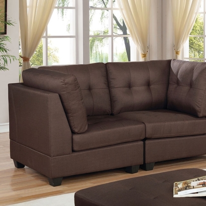 Furniture Of America Pencoed Transitional Brown Loveseat Model CM6957BR-LV-PK