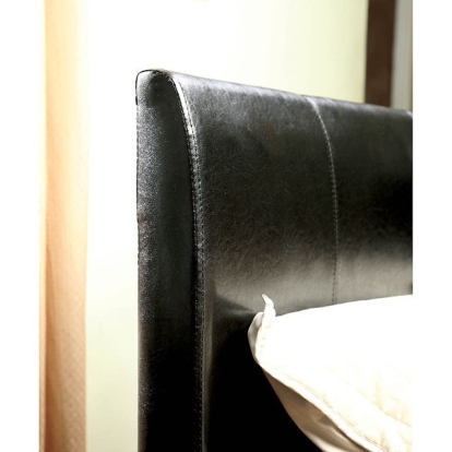 Furniture Of America Villa Park Contemporary Espresso Bed Model CM7007-Twin Bed