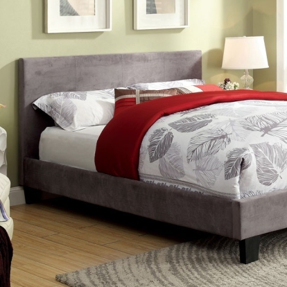 Furniture Of America Winn Park Contemporary Gray Bed Model CM7008GF-Twin Bed