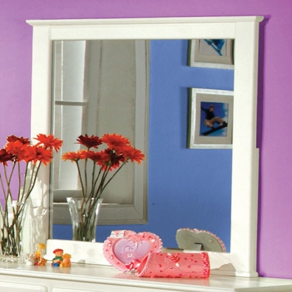 Furniture Of America Bella Transitional White Mirror Model CM7035W-M