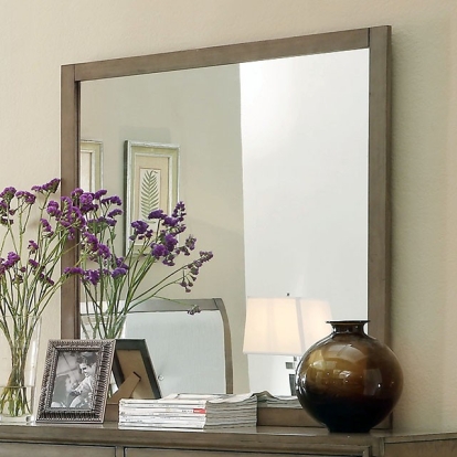 Furniture Of America Enrico Contemporary Gray Mirror Model CM7068GY-M