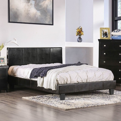 Furniture Of America Evans Contemporary Espresso Bed Model CM7099EX-Full Bed