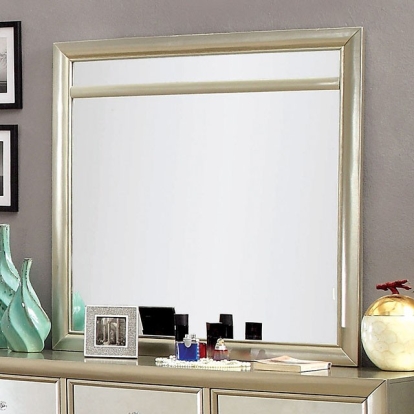 Furniture Of America Briella Glam Silver Mirror Model CM7101M